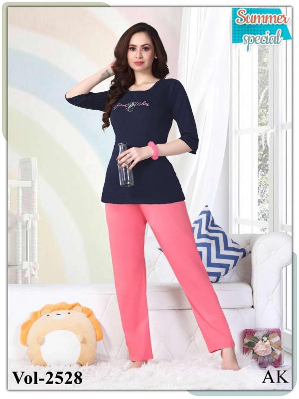 Summer Special New Vol 2528 Hosiery Cotton Night Suit Collection